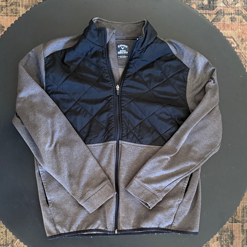 Callaway Men's Black and Gray Lightweight Jacket